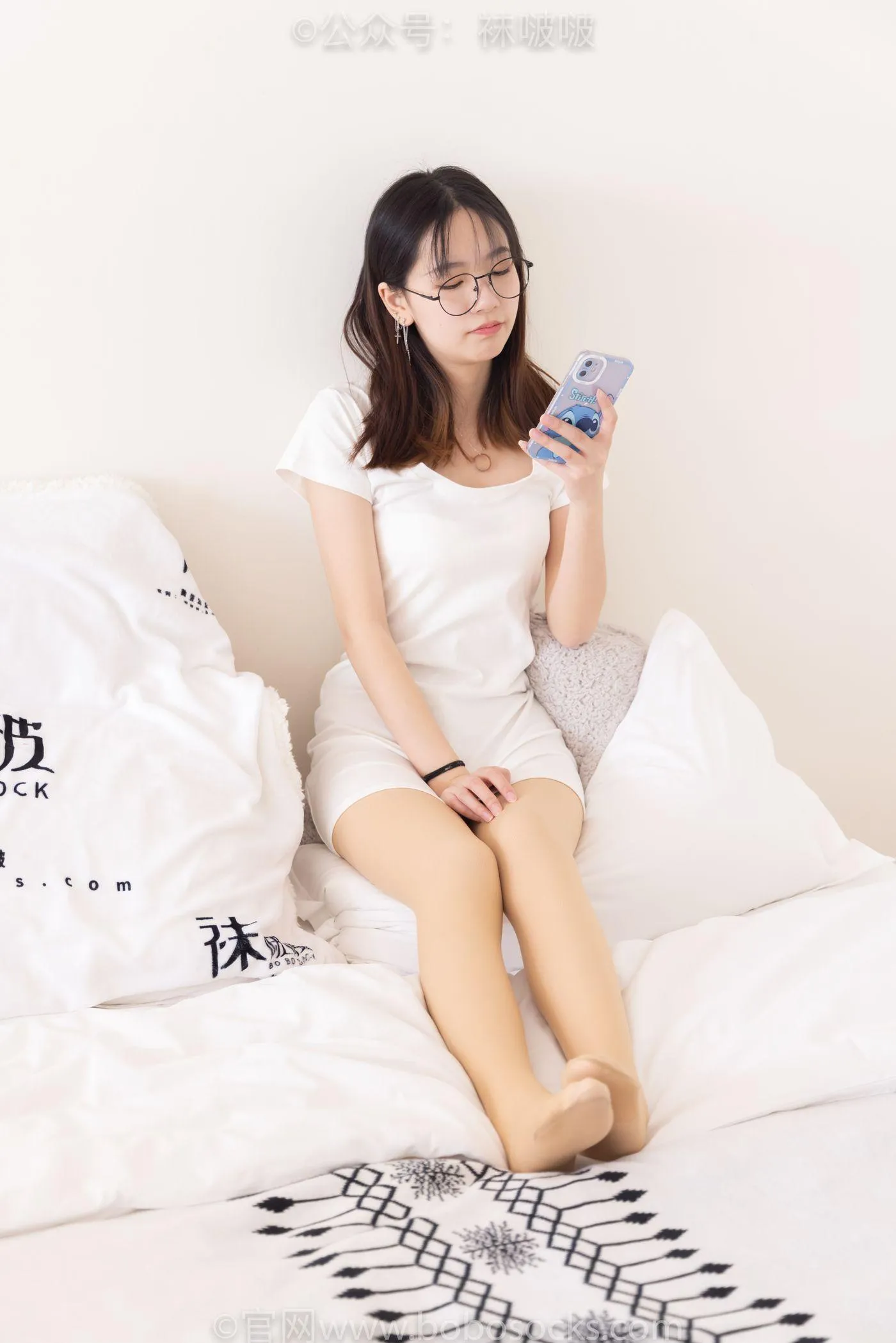[BoBoSocks袜啵啵]NO.075 小甜豆- AJ、凉鞋、厚肉丝 [160P]插图5